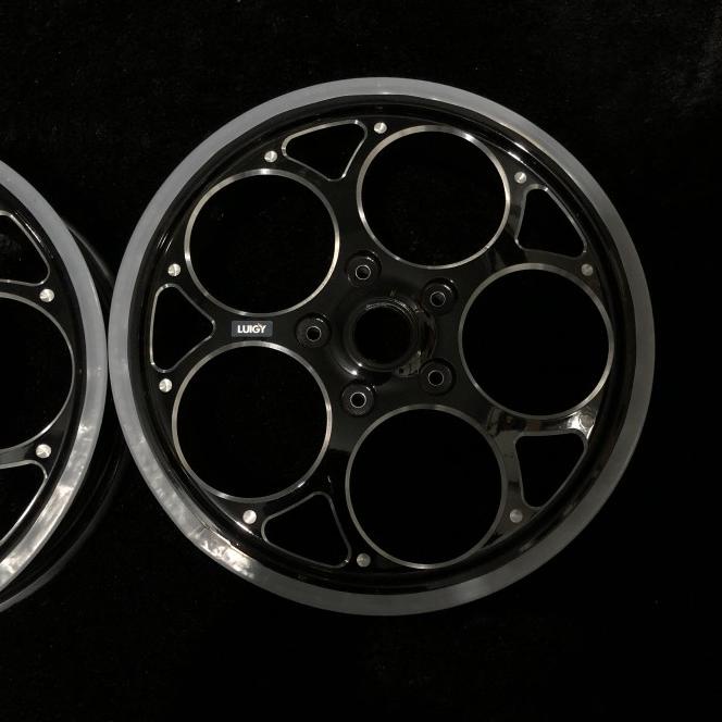 Velg Luigy Black Front Rear For Vespa