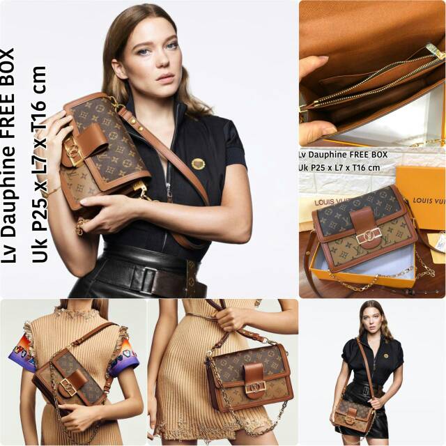 

Lv Dauphine FREE BOX Semi Premium ada No Serinya Uk P25 x L7 x T16 cm