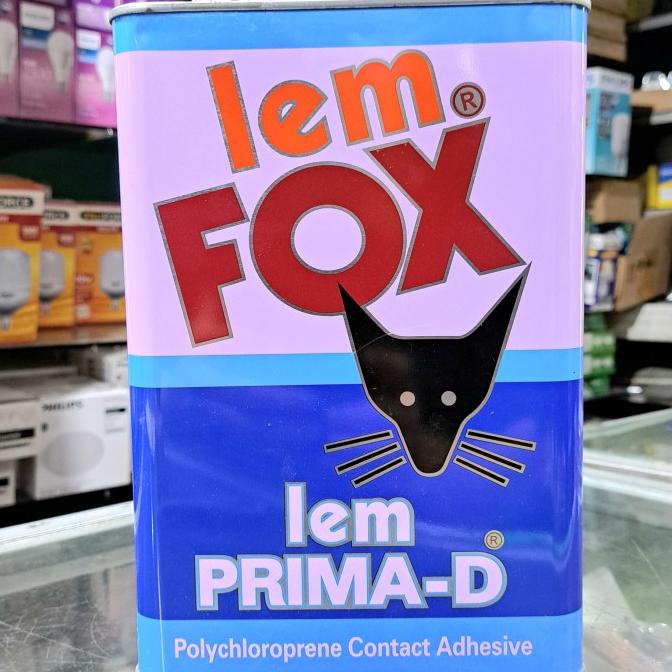 

(BISA COD) Lem Serbaguna FOX PRIMA D / Lem Kuning / HPL 2.5kg BIG SALE Kode 663