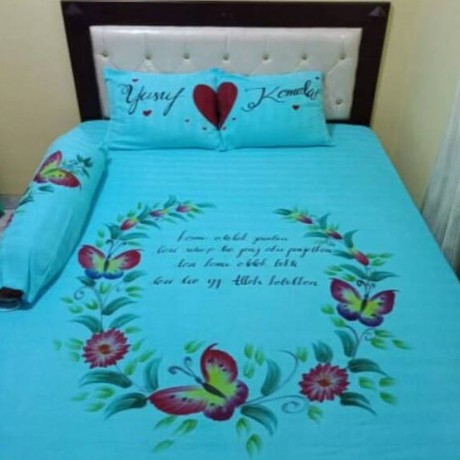 

SPREI LUKIS WEDDING ART 1