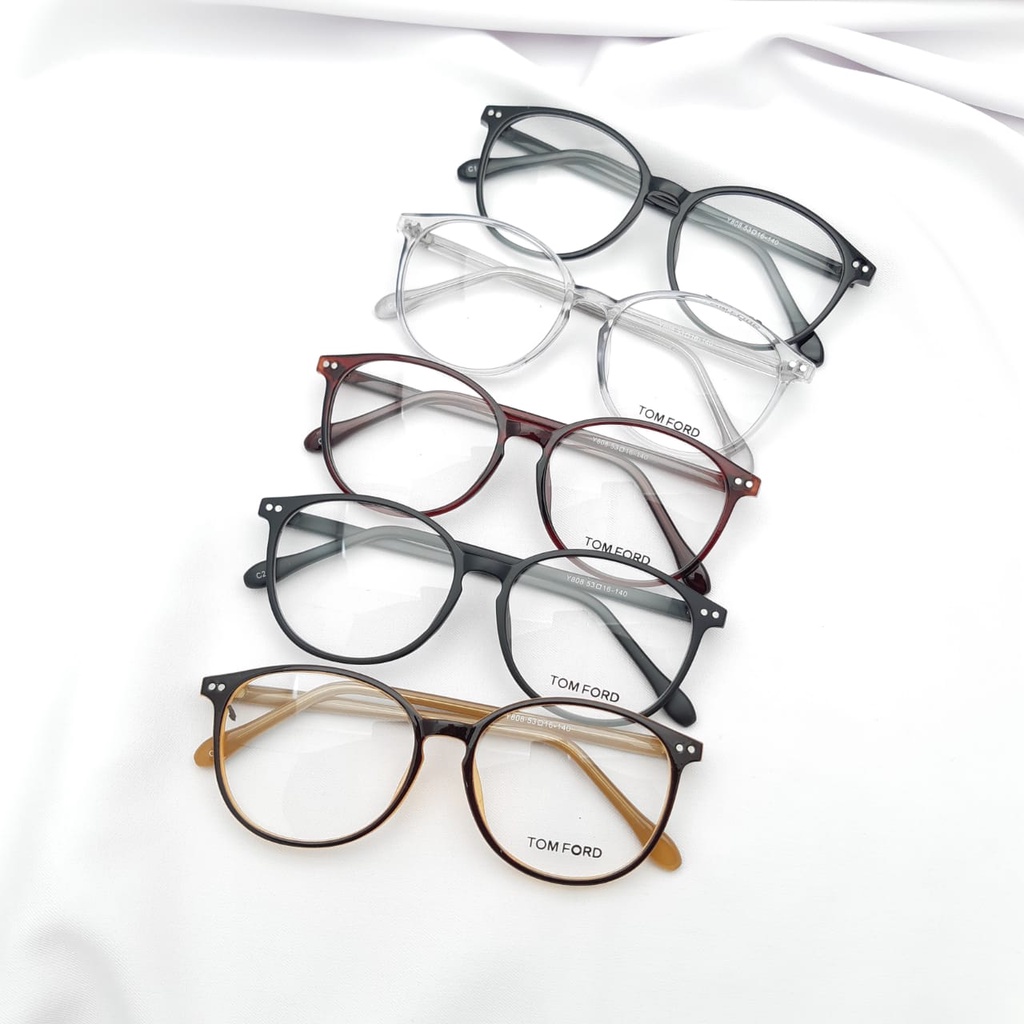 Kacamata Wanita Minus,Cylinders,Plus,Progresif,Kriptok Frame Y808