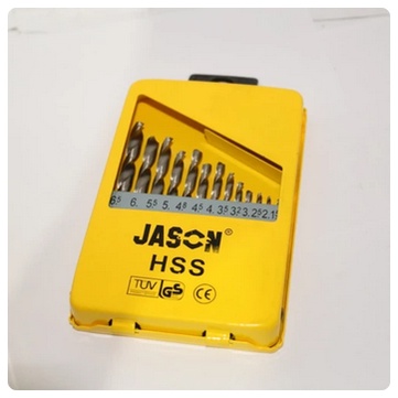 Mata bor besi set 13 pcs (1.5-65 mm) Jason (353-021)