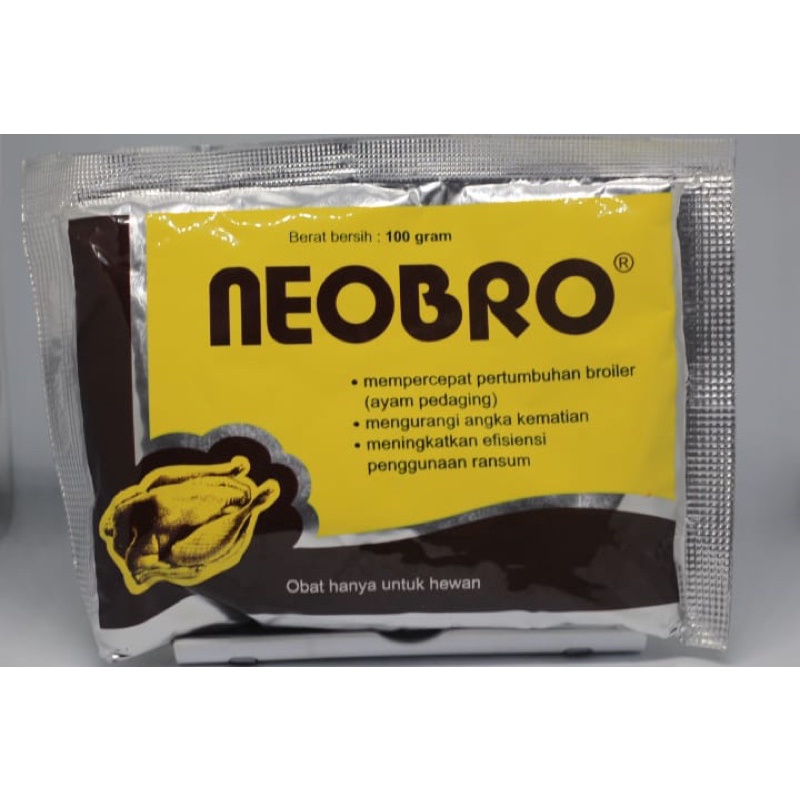 neobro 100 gr obat penggemuk ayam