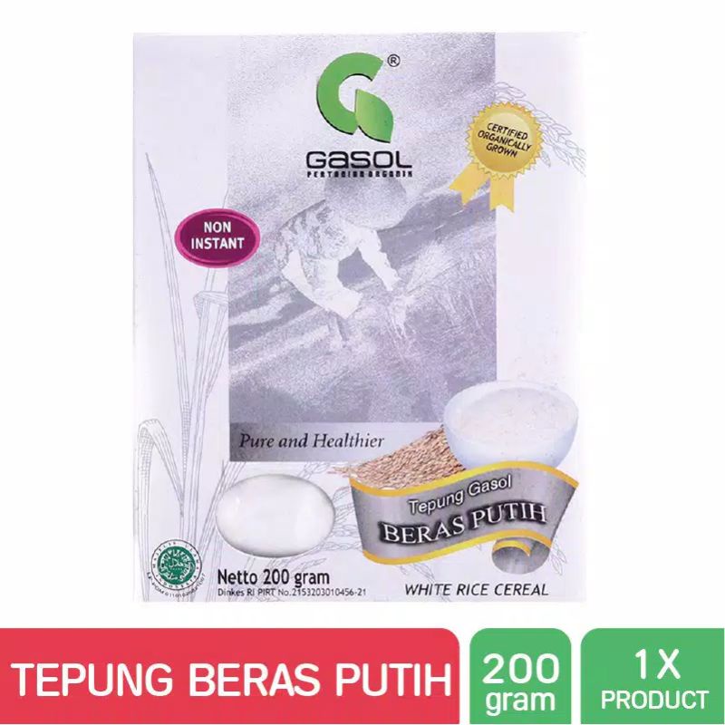 

Gasol Tepung Beras MPASI