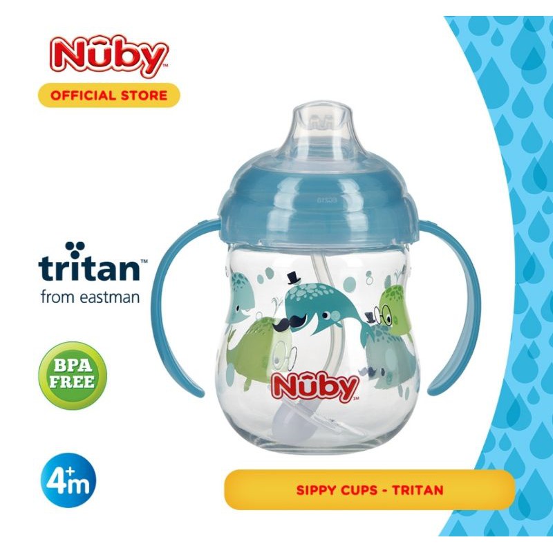 Nuby Tritan Spout tritan botol minum sedotan