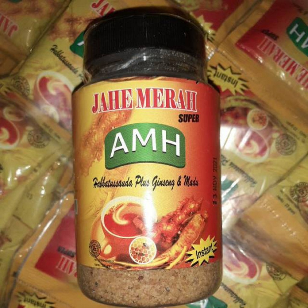 

Jahe Merah Super AMH Instan Botol 200gr ORIGINAL 100% TERMURAH