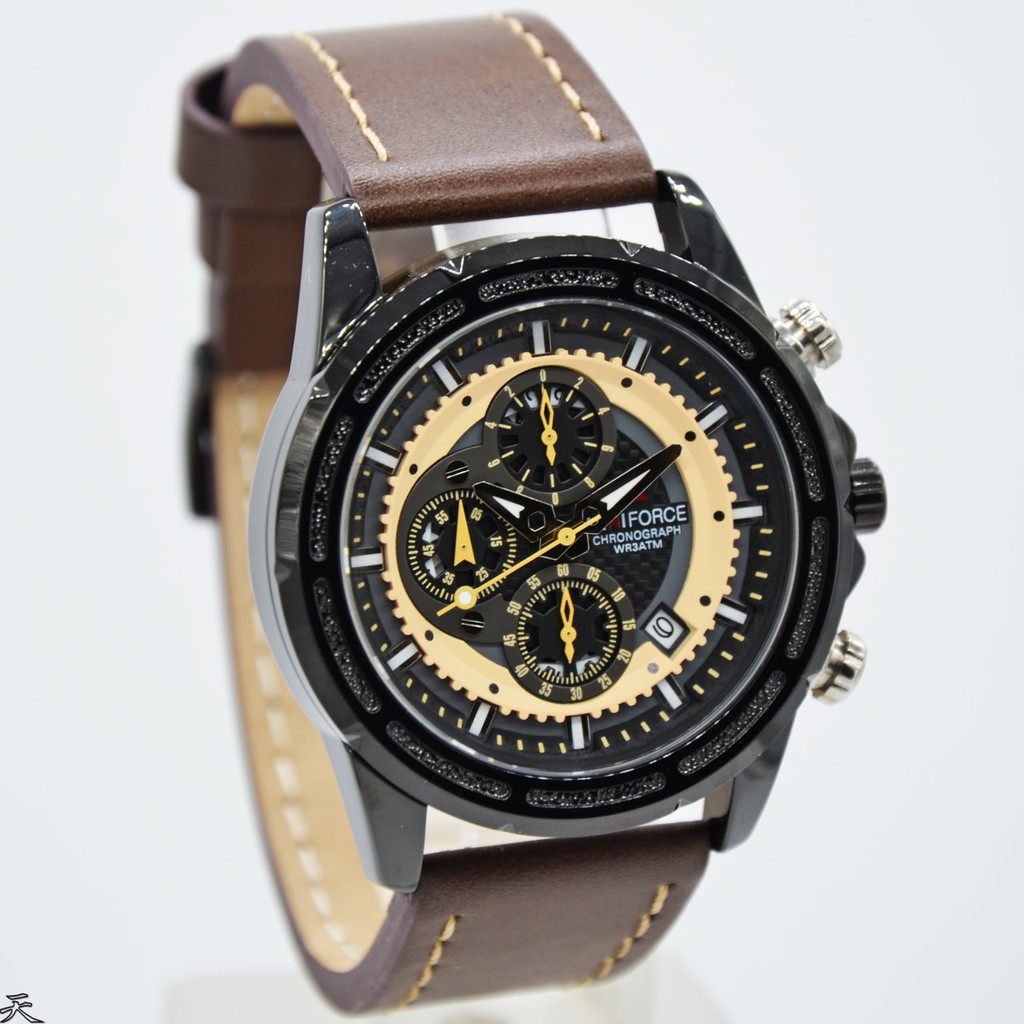 Jam Tangan Pria Armiforce AF8004MB Dark Brown