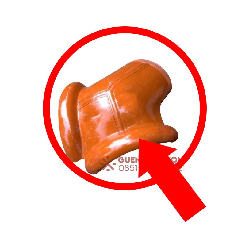 Genteng Keramik Jatiwangi Morando Glasur Tradisional Triway