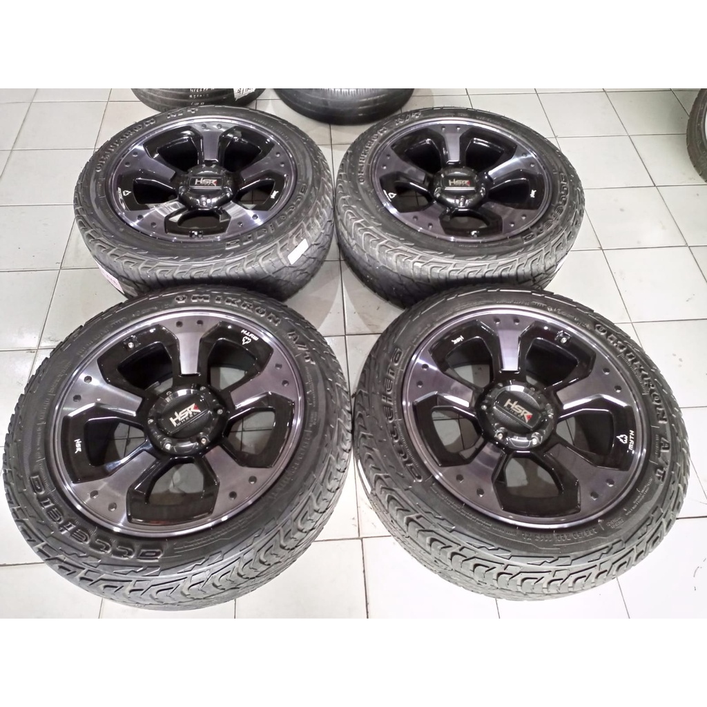 jual velg mobbil seken bekas rubicon myth hsr ring 20x9 pcd 5x114 5x127 seken bekas plus ban 265 50 