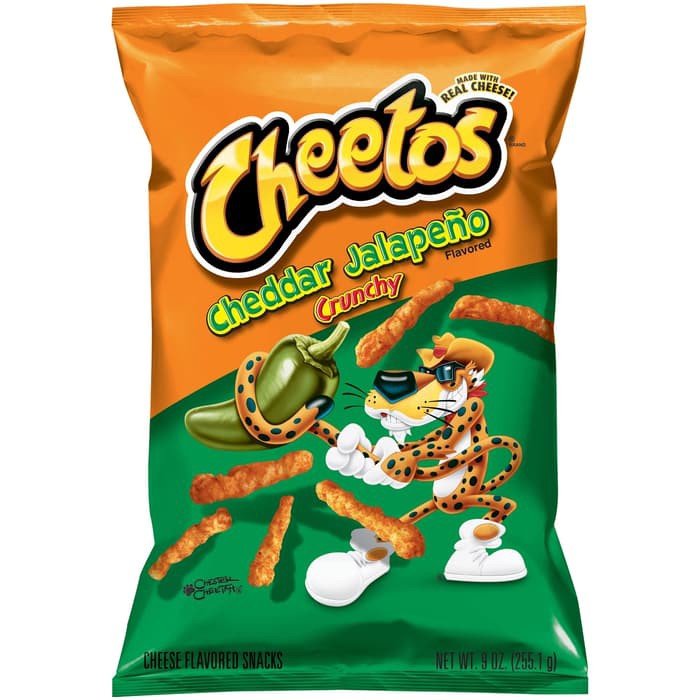 

Cheetos Cheddar Jalapeno