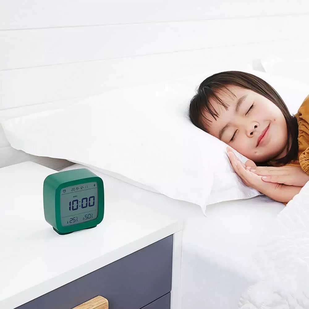 TD-DA1 Qingping Jam Meja Smart Alarm Clock Temperature Bluetooth - CGD1