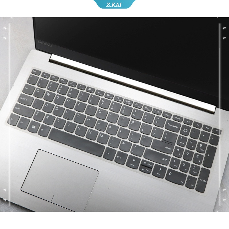 Skin Silikon Pelindung Keyboard Laptop Lenovo IdeaPad320 C 330 C V330 15.6 &quot;Tahan Air Dan Debu (ZK)