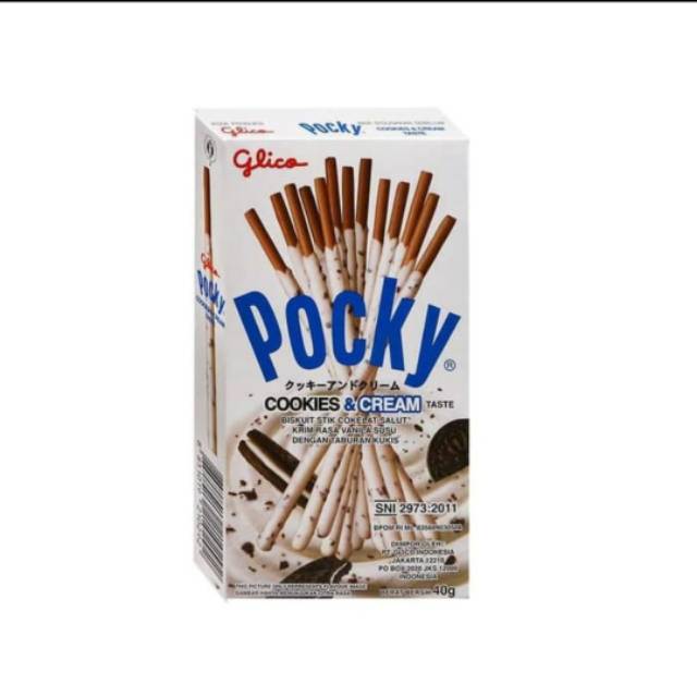 

POCKY COOKIES & CREAM 40GR