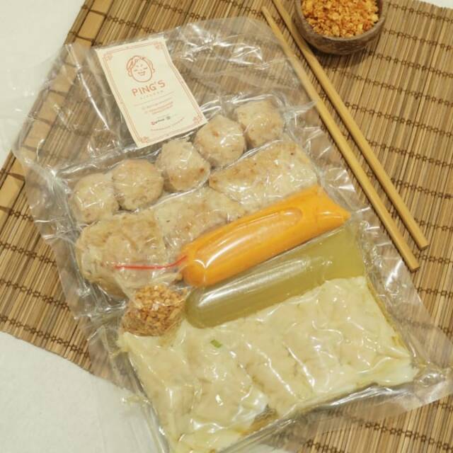 

PAKET KUMPLIT BASO BABI, SUIKIAW, BASO TAHU (Frozen)