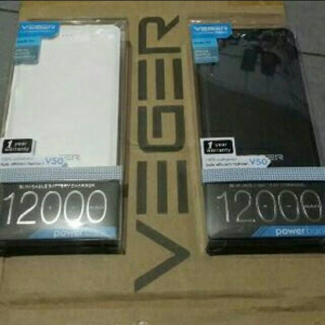 POWER BANK VEGER ORIGINAL 12000MAH POWERBANK