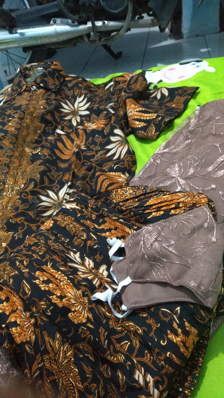 Lq✓kemeja Katun Silky/set Couplan/set Kemeja Kebaya/kemeja/kemeja Pria/kemeja Batik