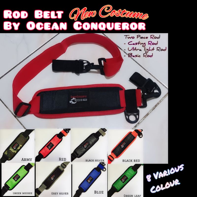 Rod Belt Sabuk Joran Casting / Joran mancing tambak,rawa,sungai Sambung Tengah Middle Joint by Ocean Conqueror