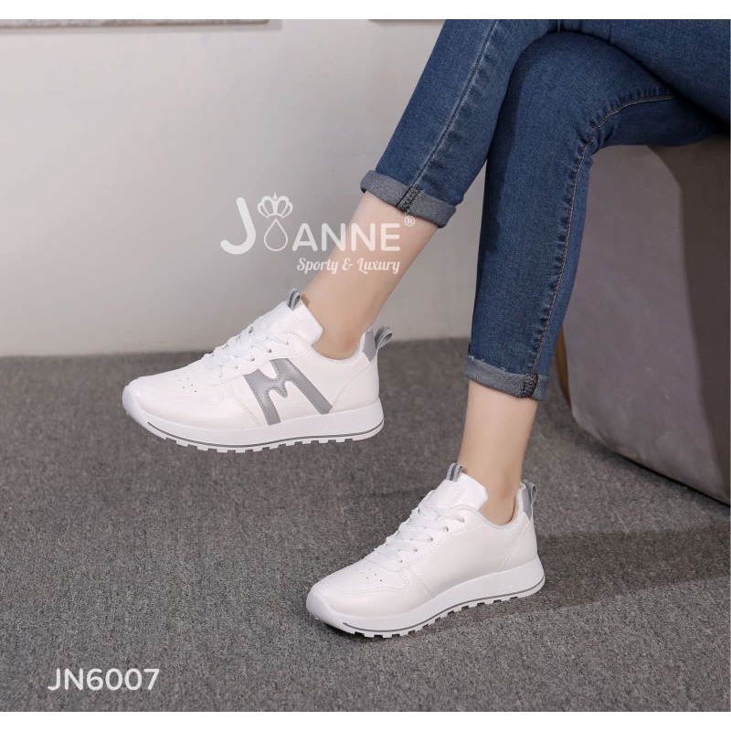 JOANNE Leather Sneakers Shoes JN6007 [ORIGINAL BRAND]