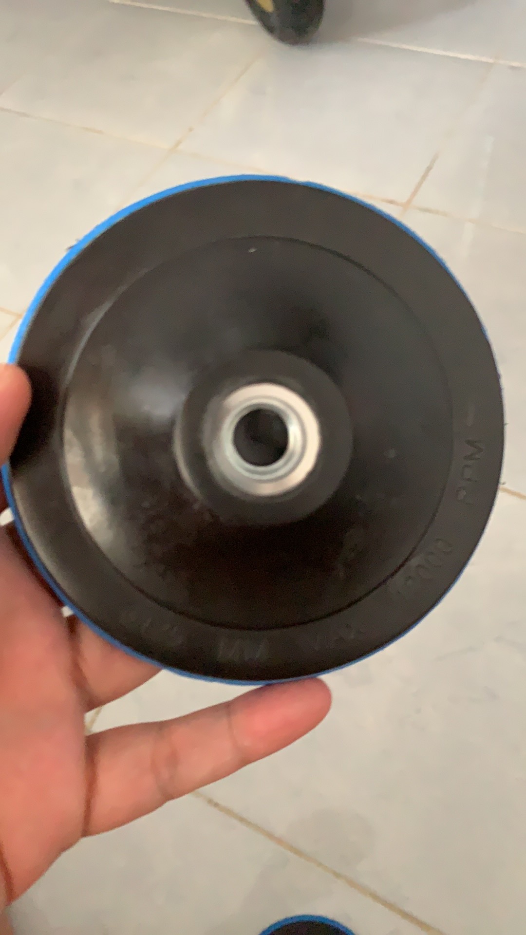 Hiroki 5 Inch Xm14 Tatakan Amplas Velcro Pad Sanding Disc Perekat 5x14