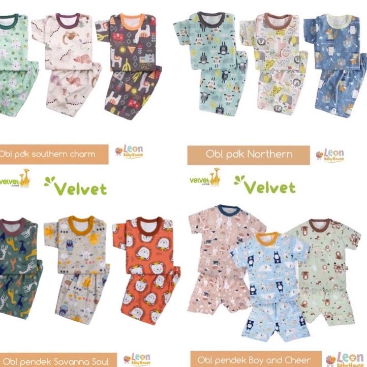 Harga Spesial.. Setelan Pendek Velvet Junior Basic Wear terbaru Joy and cheer northern harga 1 stel