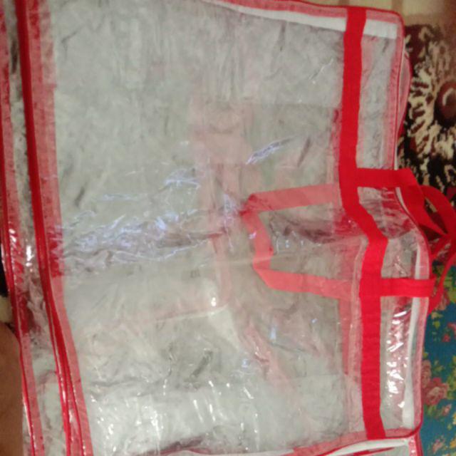Tas Bedcover Plastik Mika / Tas Selimut - Size M