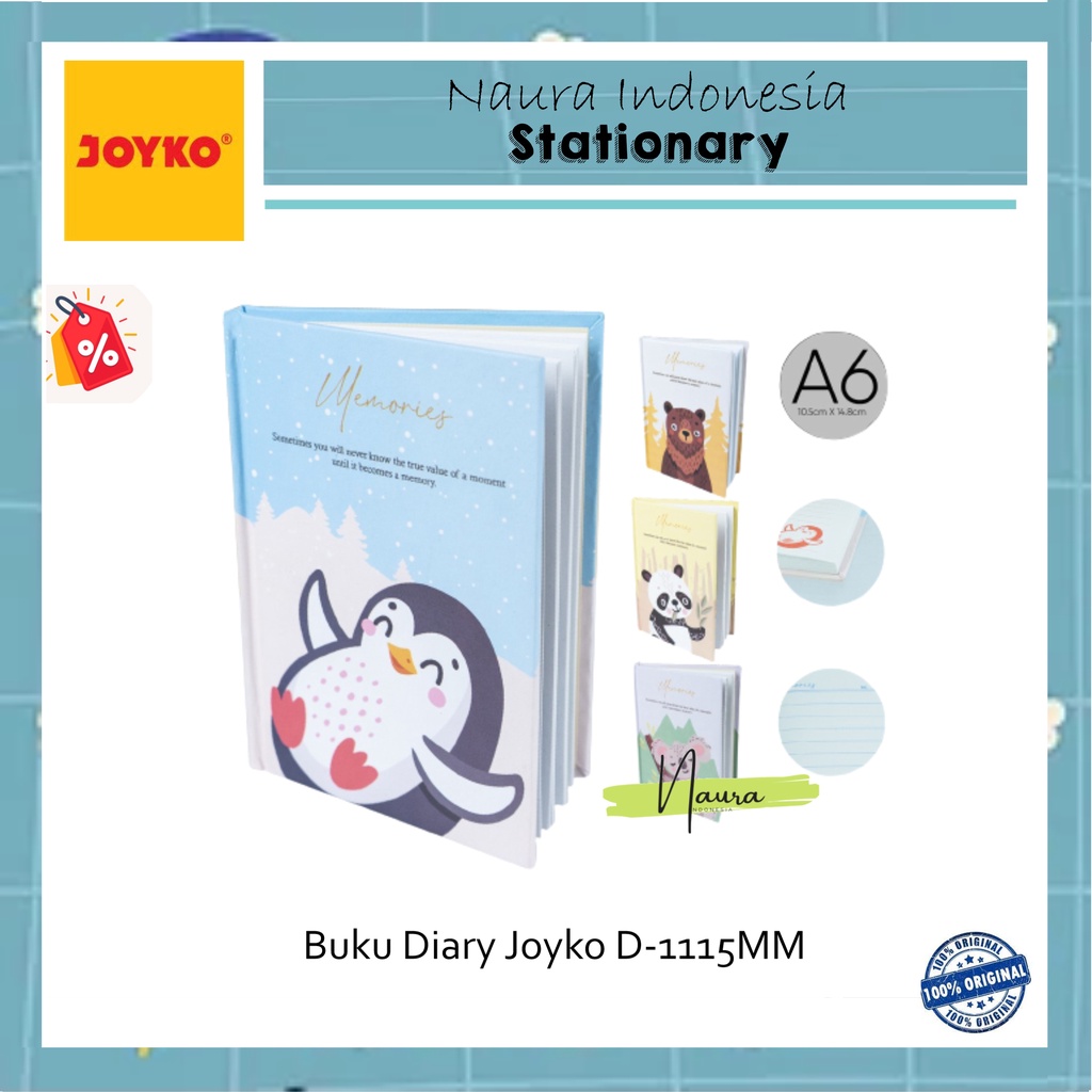 

Buku Diary Joyko D-1115MM (PCS)