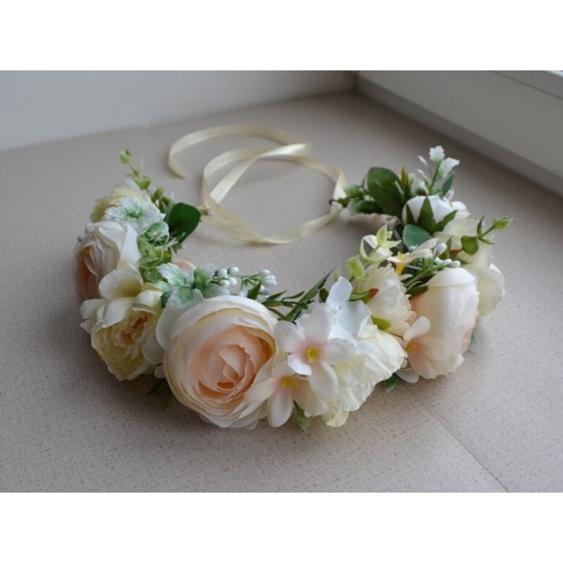 Flower Crown / Mahkota Bunga / Hiasan Kepala