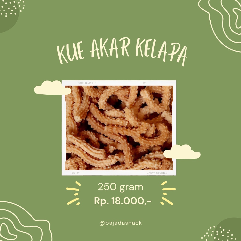 

kue kering akar kelapa / kue akar kelapa khas betawi / akar kelapa renyah gurih