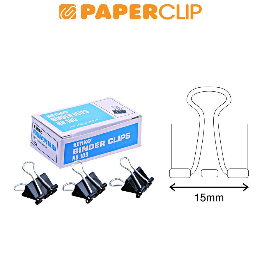 CLIP BINDER KENKO 105 BOX