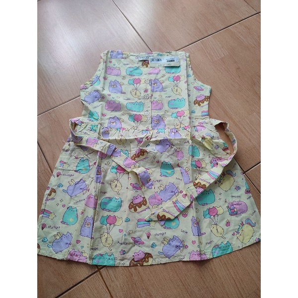 Dress katun anak perempuan 4 - 8 tahun