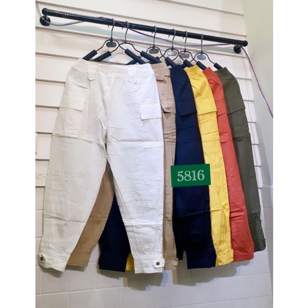 CELANA KATUN STRET ZARA PUNGGANG KARET IMPORT