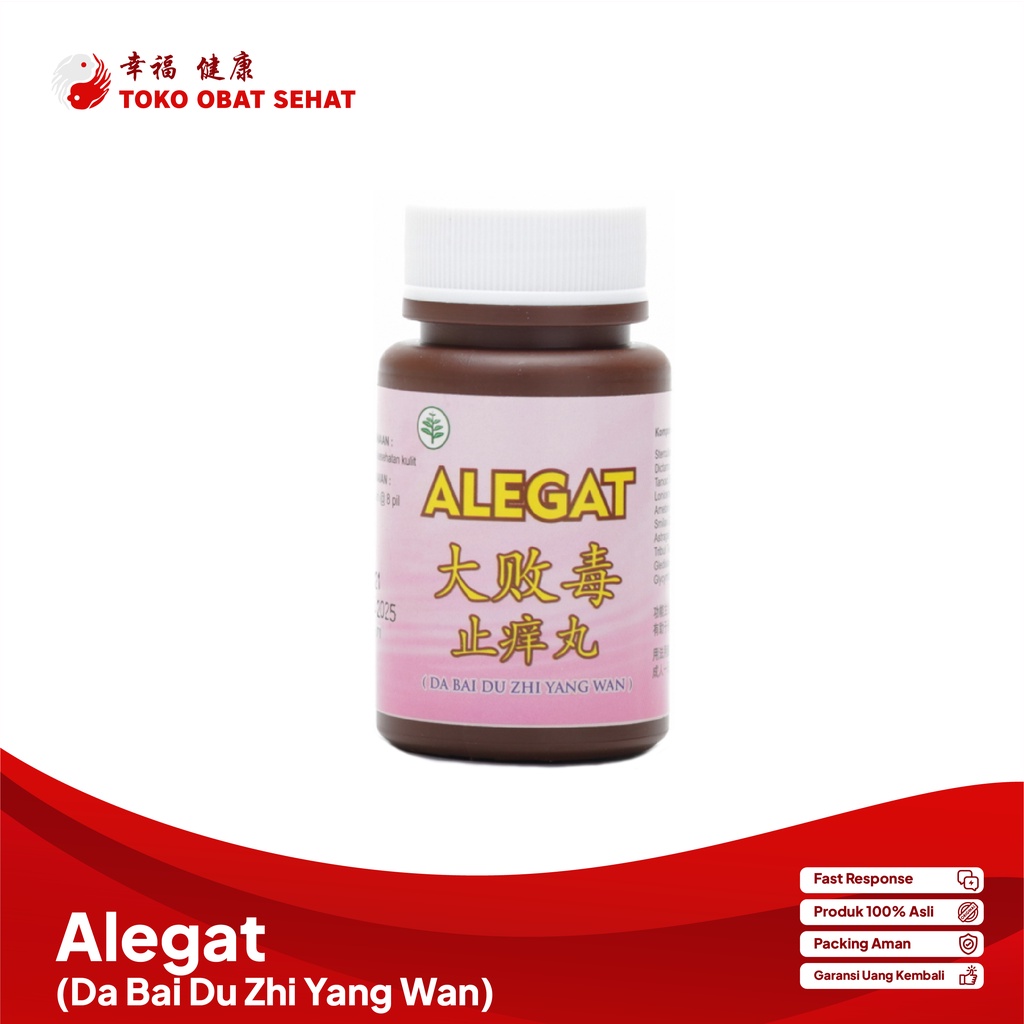 ALEGAT obat gatal - darah kotor - bisul herbal manjur