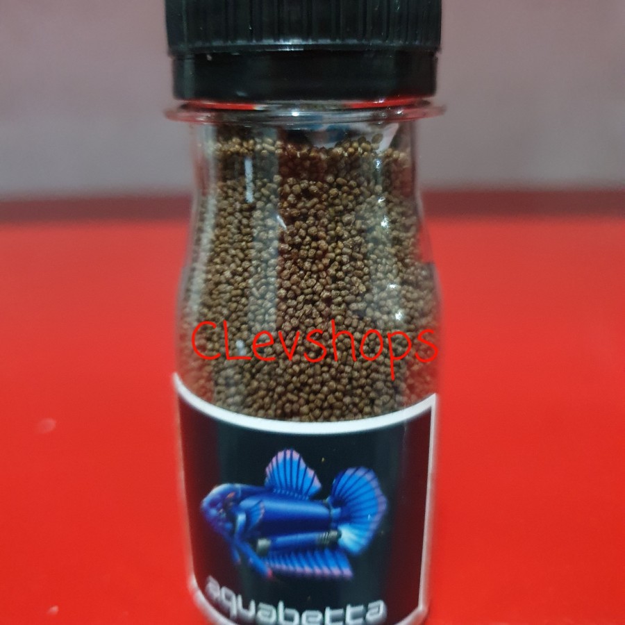 Pelet Ikan Cupang Makanan Merk Aquabetta Pelet Ikan Cupang Dewasa