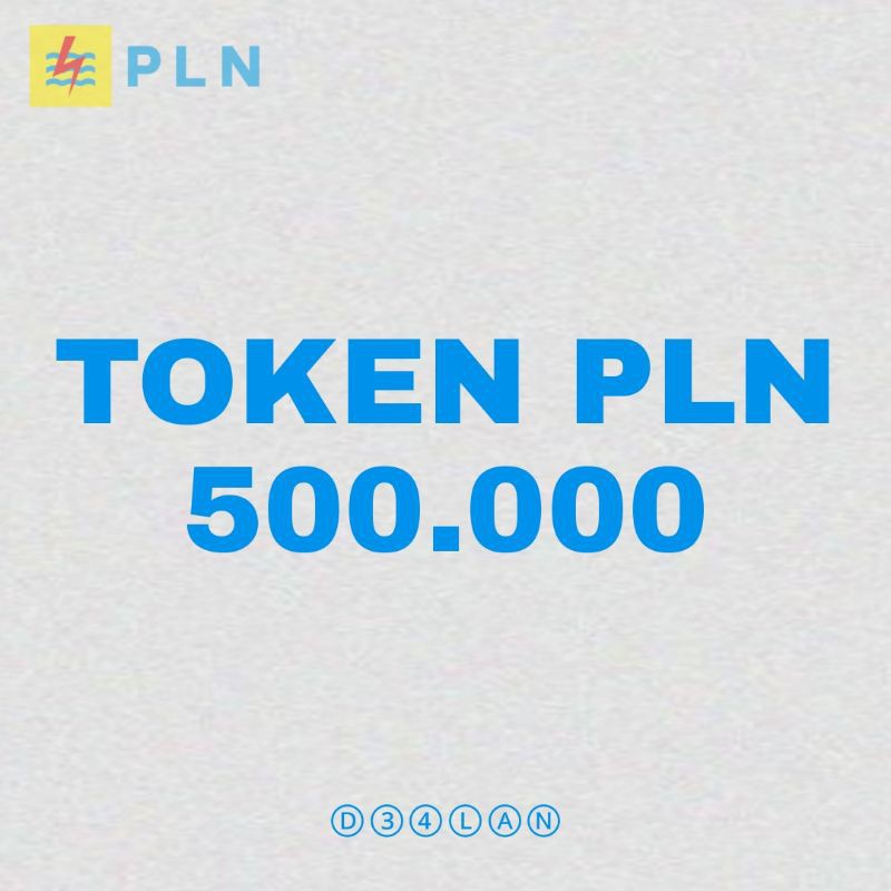 PROMO TOKEN LISTRIK PLN 500 RIBU