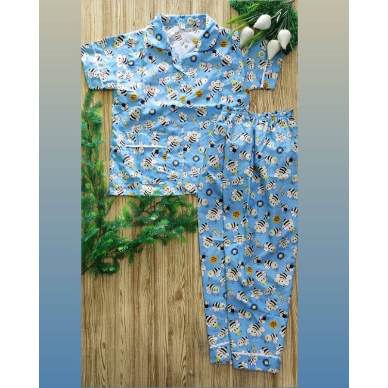 piyama karakter/piyama katun/piyama murah/piyama grosir/piyama dewasa/piyama anak/baju tidur