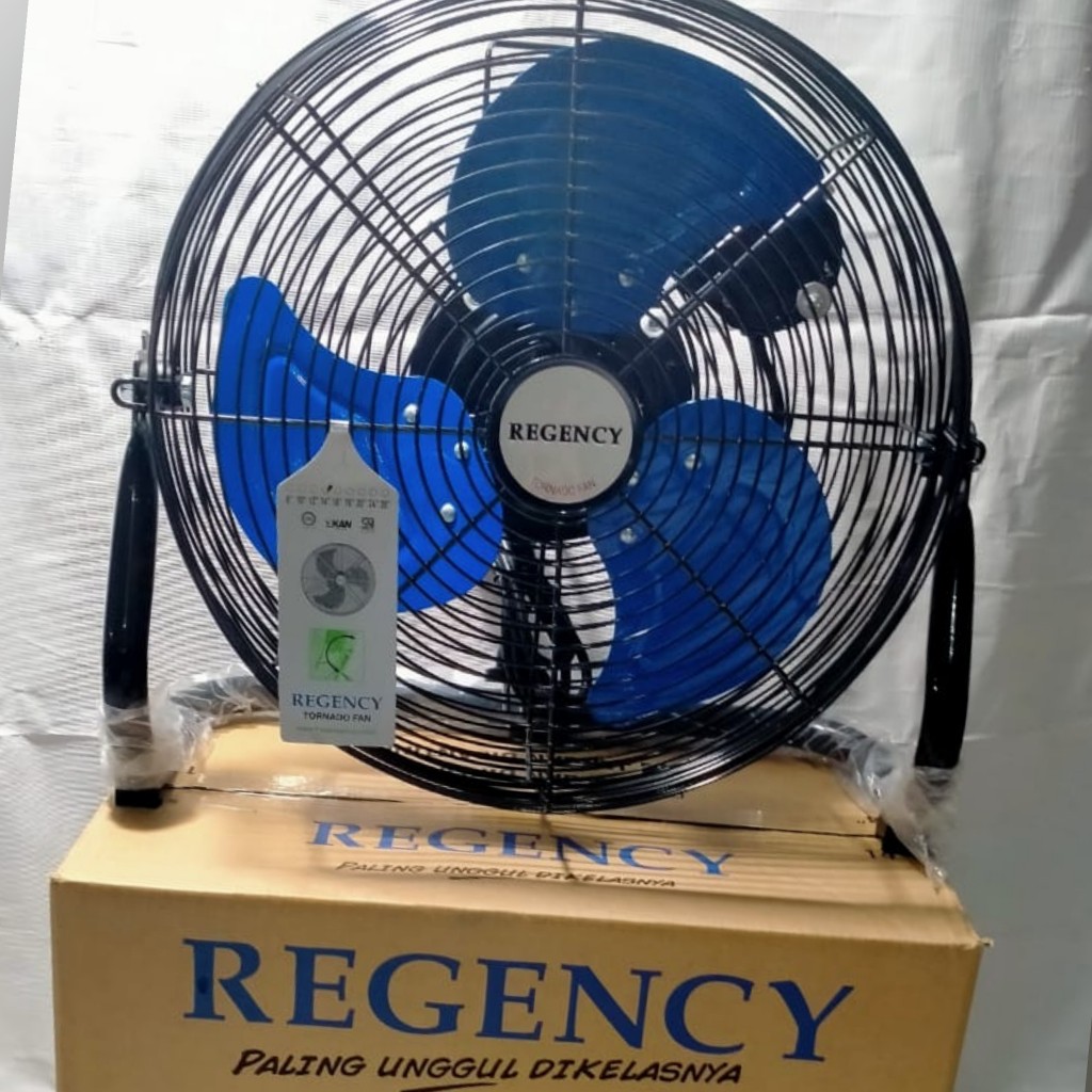 Tornado Regency Floor Fan Kipas Angin Lantai 12 Inch Fan Deluxe Besi Stainless Sni Original Shopee Indonesia