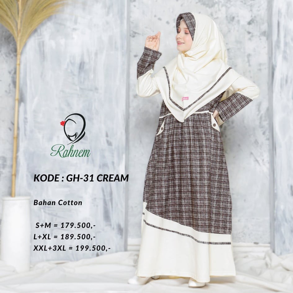 Gamis Muslim Anak Rahnem / GH - 31 / Fashion Muslim