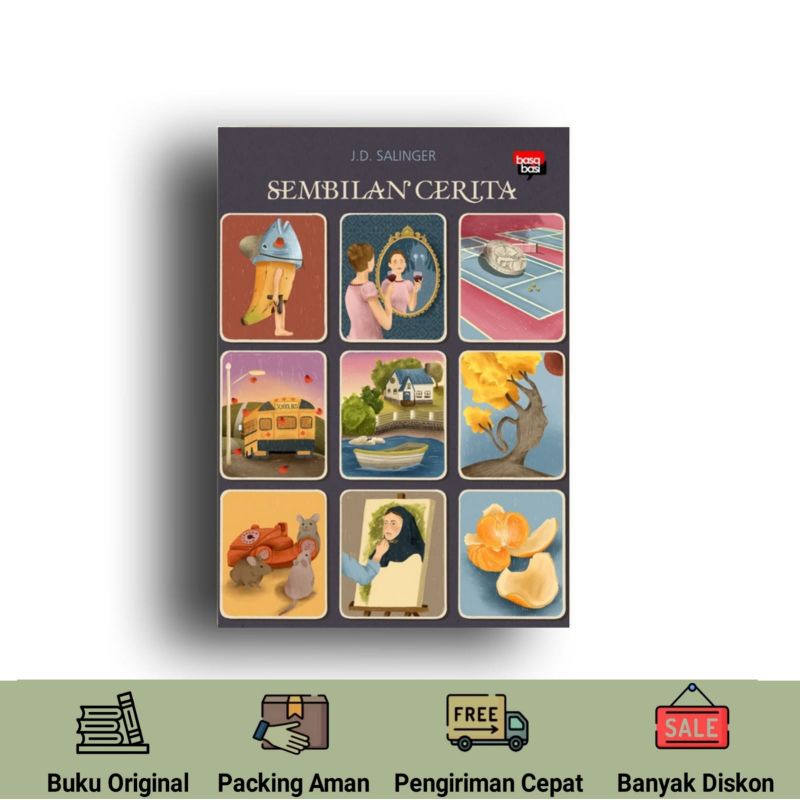 Buku Sembilan Cerita - JD Salinger - Original
