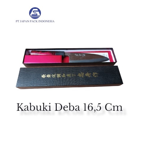 Japanpack/Japanese Knife/ Japanese Pisau Kabuki Deba 16.5 cm