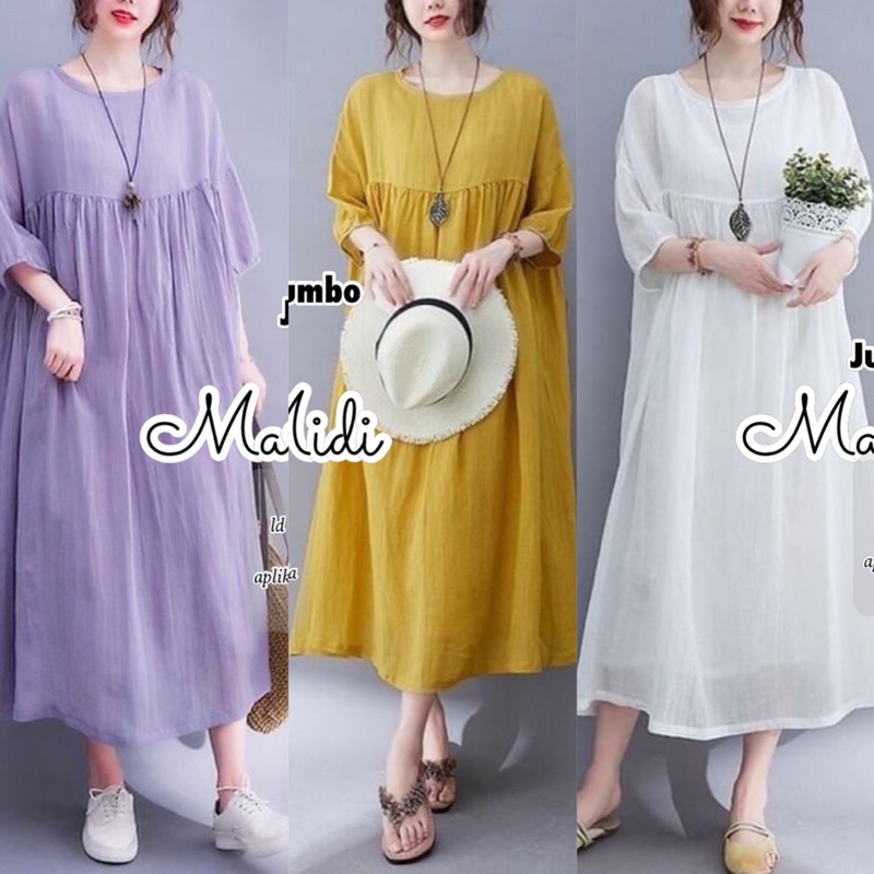 GAMIS MIDI MARIA JUMBO / GAMIS ANDIN / GAMIS IKATAN CINTA