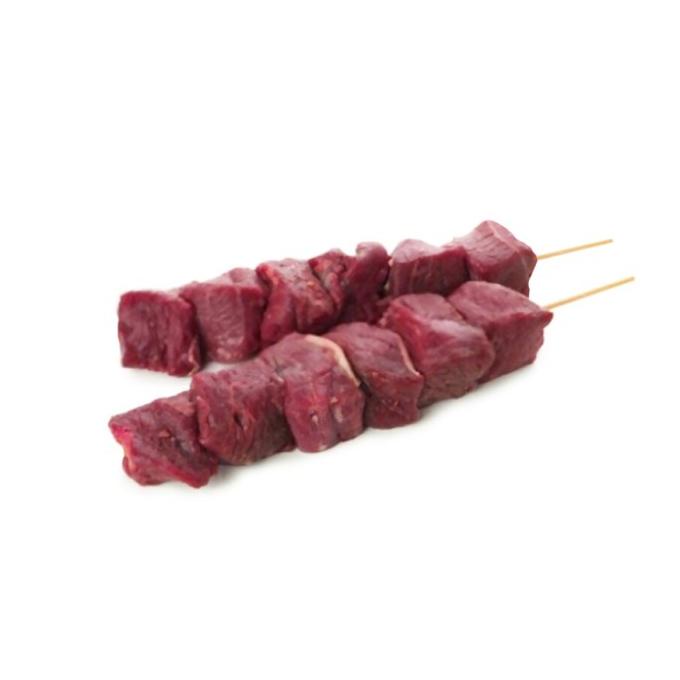 

Raw AUS Tenderloin Satay / Sate Sapi Has Dalam Mentah 10pcs 200gr