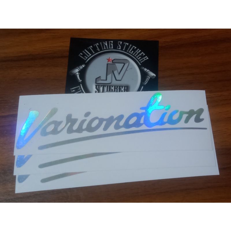 sticker varionation cutting hologram sticker Vario