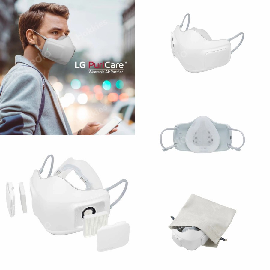 LG Masker PuriCare Wearable Air Purifier Masker Penyaring Udara