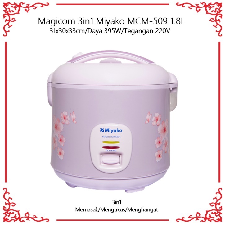 Magicom 3in1 Miyako MCM-509 1.8 Liter