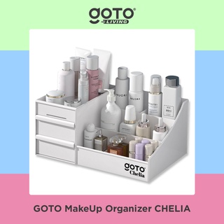 Goto Chelia Rak Kosmetik Skincare Kotak Penyimpanan Make Up Organizer