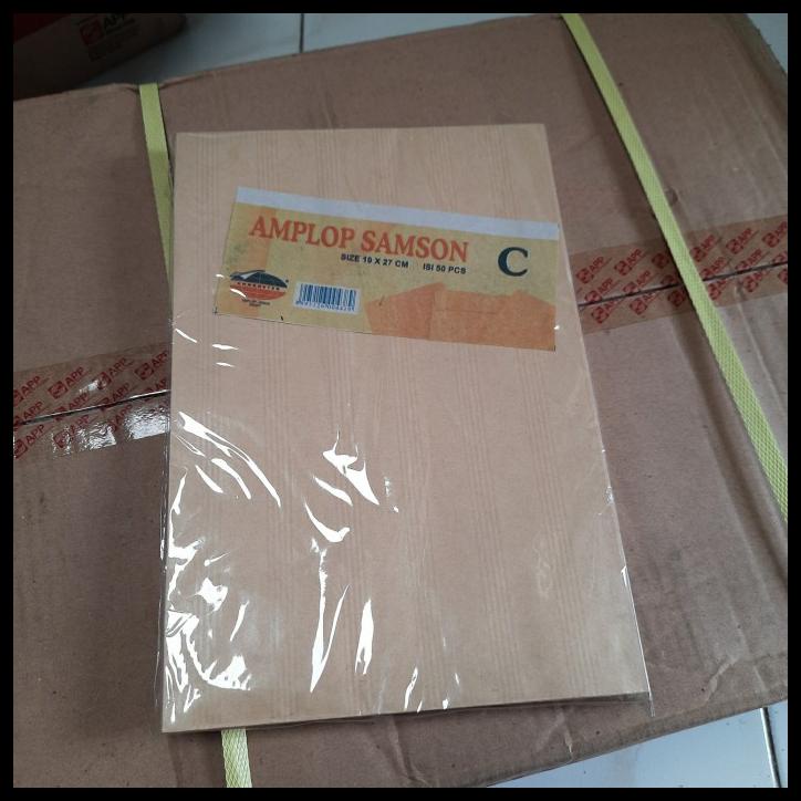 

Amplop Samson Character C 19X27Cm 1Pack Isi 50 Lembar