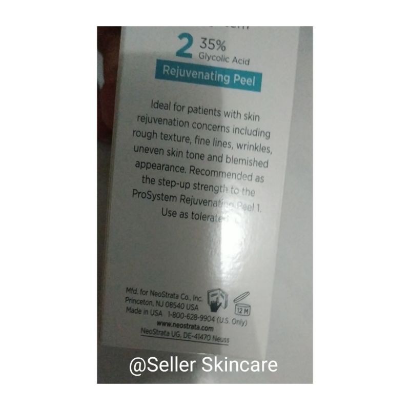 NEOSTRATA GLYCOLIC ACID 35% REJUVINATING PEEL NO 2 PEELING WAJAH 30ML-4