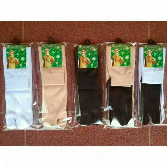 Kaos kaki jari muslimah premium