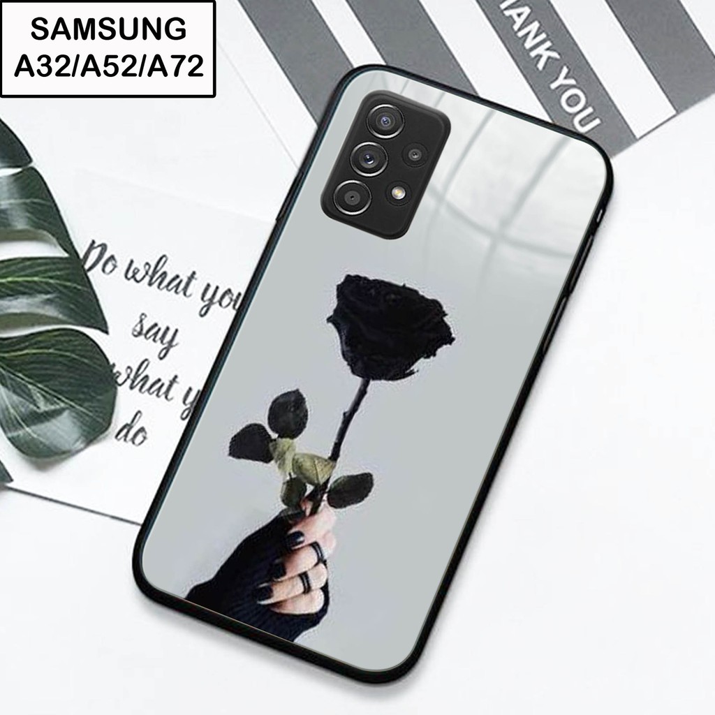 [S106] Softcase glass kaca SAMSUNG A32 A52 A72 (SoftCase Glass Kaca) SAMSUNG A52 A32 A72