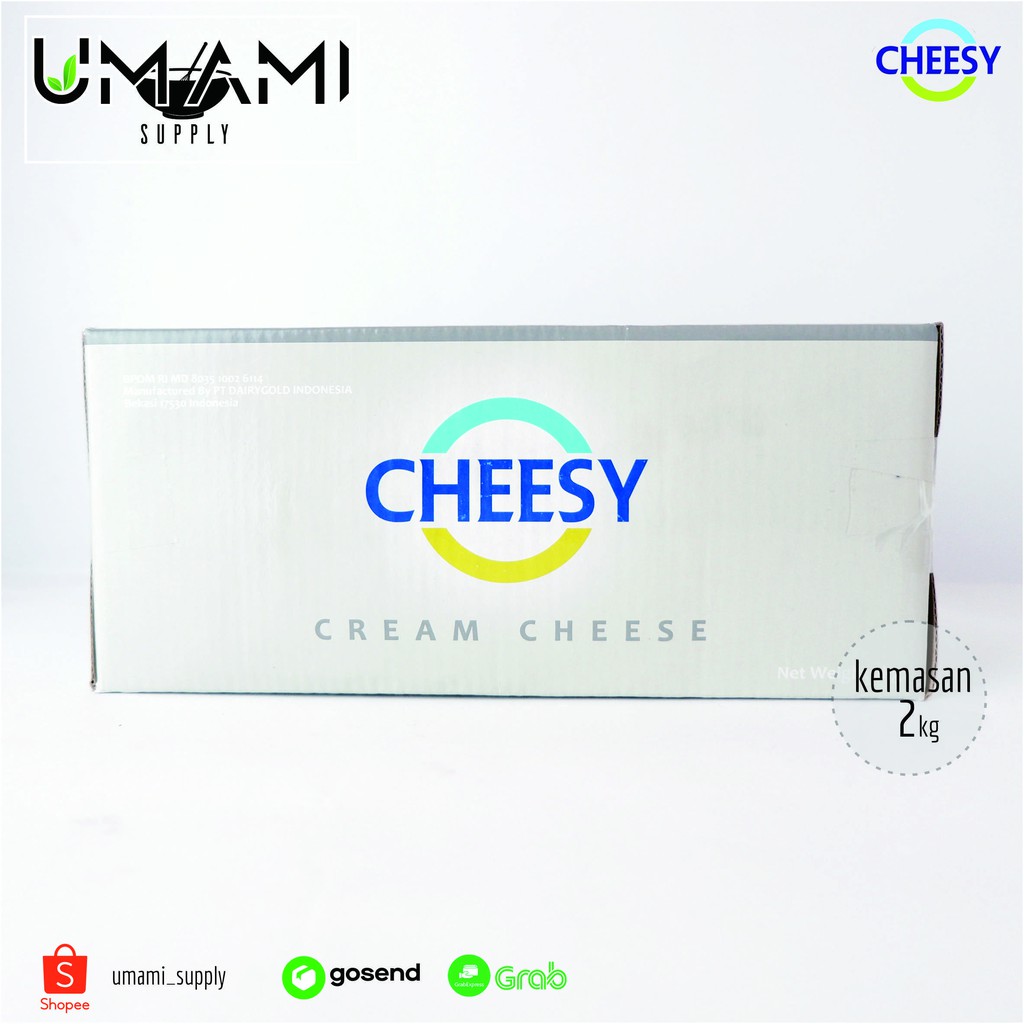 

Cheesy - Cream Cheese - REPACK 1kg